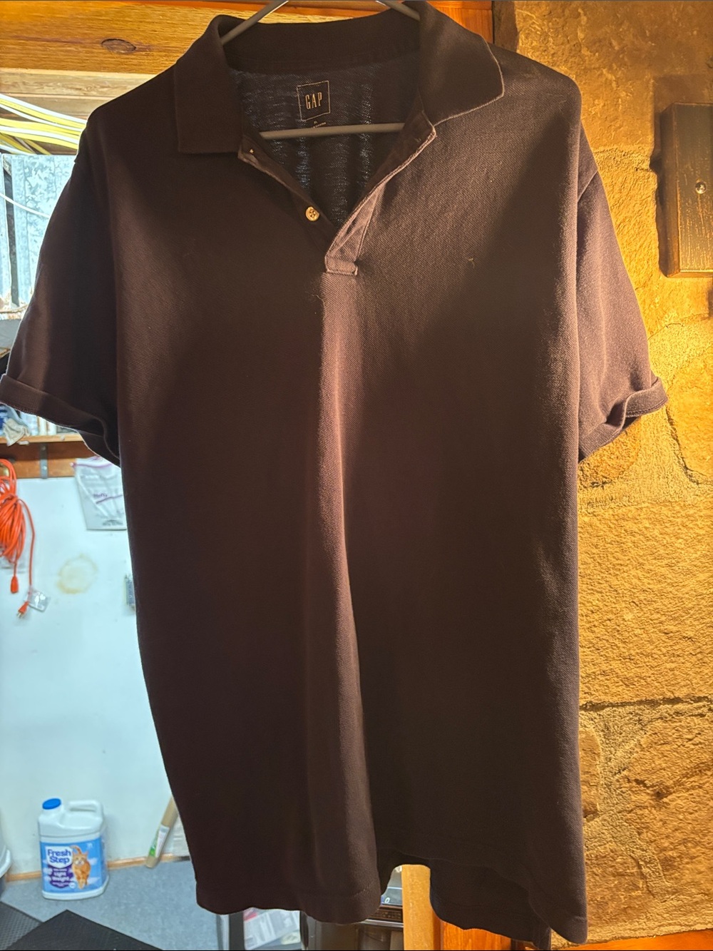 GAP Men's Dark Navy Polo Shirt